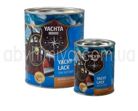 Яхтенный алкидно-уретановый лак глянец 0,8л YACHT LACK ТМ Яхтенная 009231 фото АБВ Химия