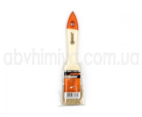 04-003 Кисточка "Стандарт" смешанный ворс 1,5" Polax 04-003 фото АБВ Химия