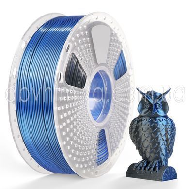 Silk PLA+ Dual Color Black Blue 1 кг - Два цвета черно-синий пластик/филамент для 3D-принтера SUNLU Filament 1.75mm 1KG С000311 фото АБВ Химия