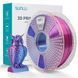 Silk PLA+ Dual Color Red Blue 1 кг - Два цвета красно-синий пластик/филамент для 3D-принтера SUNLU Filament 1.75mm 1KG С000312 фото 2/9
