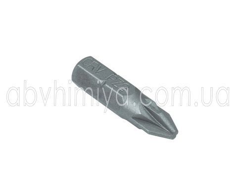 51-072 Набір біт (10шт/уп) односторонні, 25мм, PZ2, 1/4"", 6150CRV" 51-072 фото АБВ Хімія