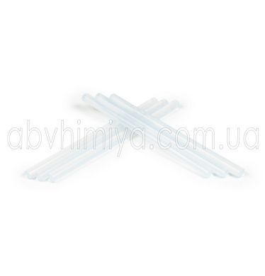 32-007 Стержні клеєві прозорі 11,2х200мм 6 шт Polax 32-007 фото АБВ Хімія