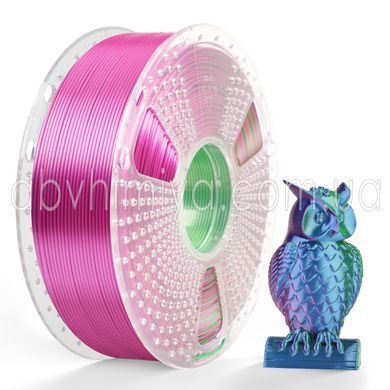 PLA + Silk Tri Color Blue Green Purple 1 кг - пластик/филамент для 3D-принтера SUNLU Filament 1.75mm 1KG С000301 фото АБВ Химия