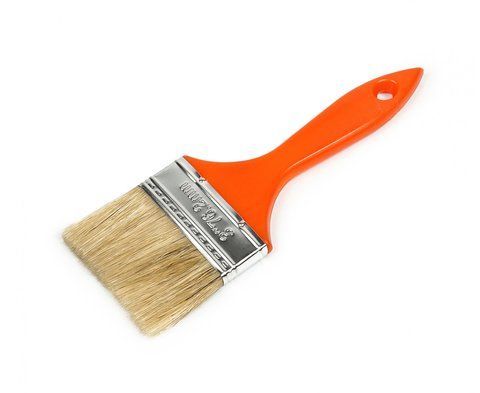 05-006 Кисточка флейцевая "Эко" 3", пластиковая ручка Polax 05-006 фото АБВ Химия