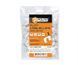 37-134 Кліпса для плоских дротів 12х5 мм зі вставним цвяхом, біла 37-134 фото 2/2