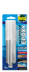HERCUL WATERPROOF EPOXY Водостійкий епоксидний клей в шприці Е300
