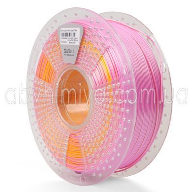 PLA + Silk Dual Color Pink Gold 1 кг - два цвета розовый золотой пластик/филамент для 3D-принтера SUNLU Filament 1.75mm 1KG С000302 фото АБВ Химия