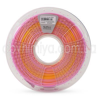 PLA + Silk Dual Color Pink Gold 1 кг - два цвета розовый золотой пластик/филамент для 3D-принтера SUNLU Filament 1.75mm 1KG С000302 фото АБВ Химия