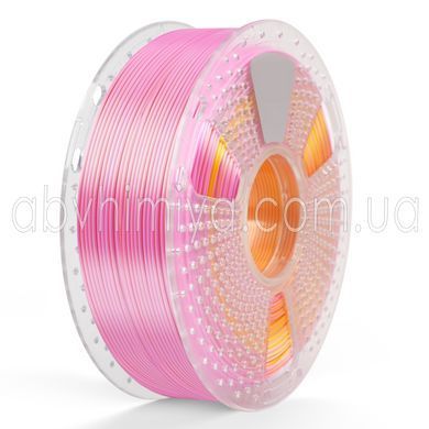 PLA + Silk Dual Color Pink Gold 1 кг - два цвета розовый золотой пластик/филамент для 3D-принтера SUNLU Filament 1.75mm 1KG С000302 фото АБВ Химия
