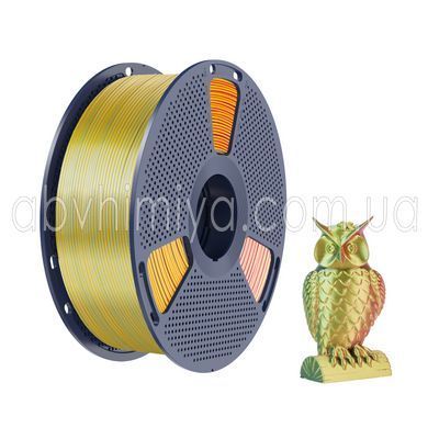 SUNLU PLA + Silk Tri Color Red Yellow Green Красный Желтый Зеленый трехцветный - пластик/филамент для 3D-принтера Filament 1.75 mm 1KG С0003011 фото АБВ Химия