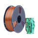 SUNLU PLA + Silk Tri Color Orange Blue Green Оранжевый Синий Зеленый трехцветный - пластик/филамент для 3D-принтера Filament 1.75mm 1KG С0003012 фото 2/5