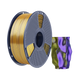 SUNLU PLA + Silk Tri Color Black Gold Purple Черный Золотой Фиолетовый трехцветный - пластик/филамент для 3D-принтера Filament 1.75mm 1KG С0003014 фото 2/5