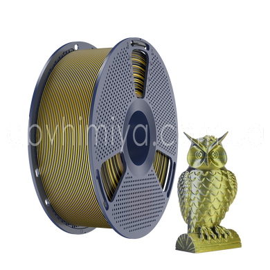 SUNLU PLA + Silk Dual Color Black Gold 1 кг - два цвета черно-золотой пластик/филамент для 3D-принтера Filament 1.75 мм 1 кг С0003021 фото АБВ Химия