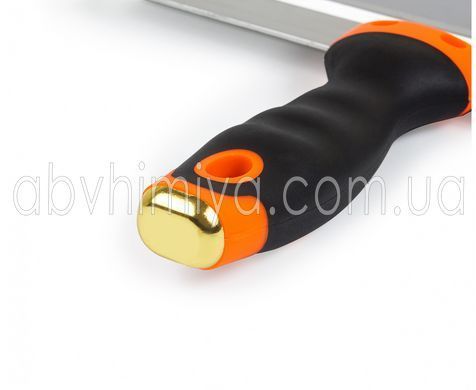 111-074 Шпатель нержавеющий Profi 250 x 80 мм, двухкомпонентная ручка 1/160 Polax 111-074 фото АБВ Химия