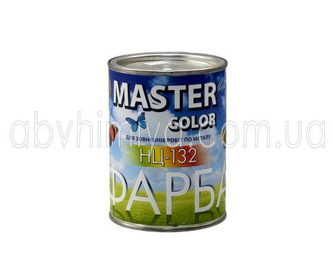 ФАРБА НЦ-132 1л чорна Master Color 005312 фото АБВ Хімія