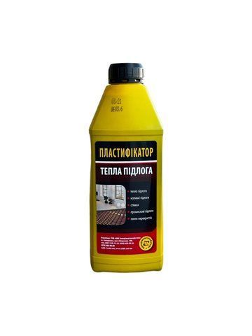 Пластіфікатор Тепла підлога 1л ТМ ЗБХ 005181 фото АБВ Хімія