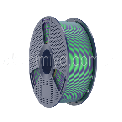 SUNLU PLA + Silk Dual Color Green Purple &ndash; два цвета зелено-фиолетовый пластик/филамент для 3D-принтера Filament 1.75 мм 1 кг С0003023 фото АБВ Химия