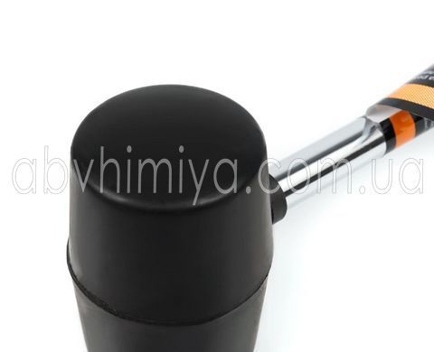 39-001 Киянка гумова з металевою ручкою, чорна 65/450гр 6/36 39-001 фото АБВ Хімія