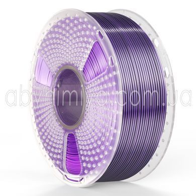 PLA + Silk Dual Color Black Purple 1 кг - два цвета черно-фиолетовый пластик/филамент для 3D-принтера SUNLU Filament 1.75mm 1KG С000303 фото АБВ Химия