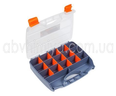 01-009 Органайзер 15 секций 320х255х60 Polax 01-009 фото АБВ Химия