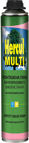 HERCUL MULTI Монтажная пена с многоразовым клапаном 750 мл/850 000224 фото АБВ Химия