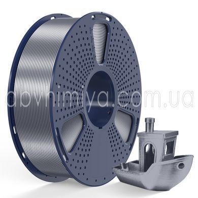 Silk PLA+ Grey 1 кг - Серый пластик/филамент для 3D-принтера SUNLU Filament 1.75mm 1KG С000308 фото АБВ Химия