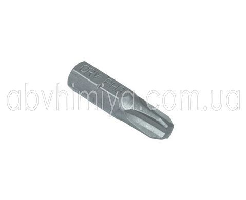 51-067 Набір біт (10шт/уп) односторонні, 25мм, РН3, 1/4"", 6150CRV" 51-067 фото АБВ Хімія